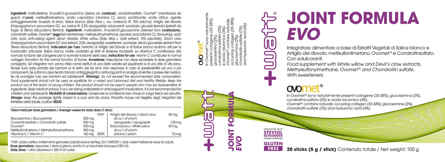 Joint Formula Evo (super integratore per artcolazioni, cartilagini e ossa)