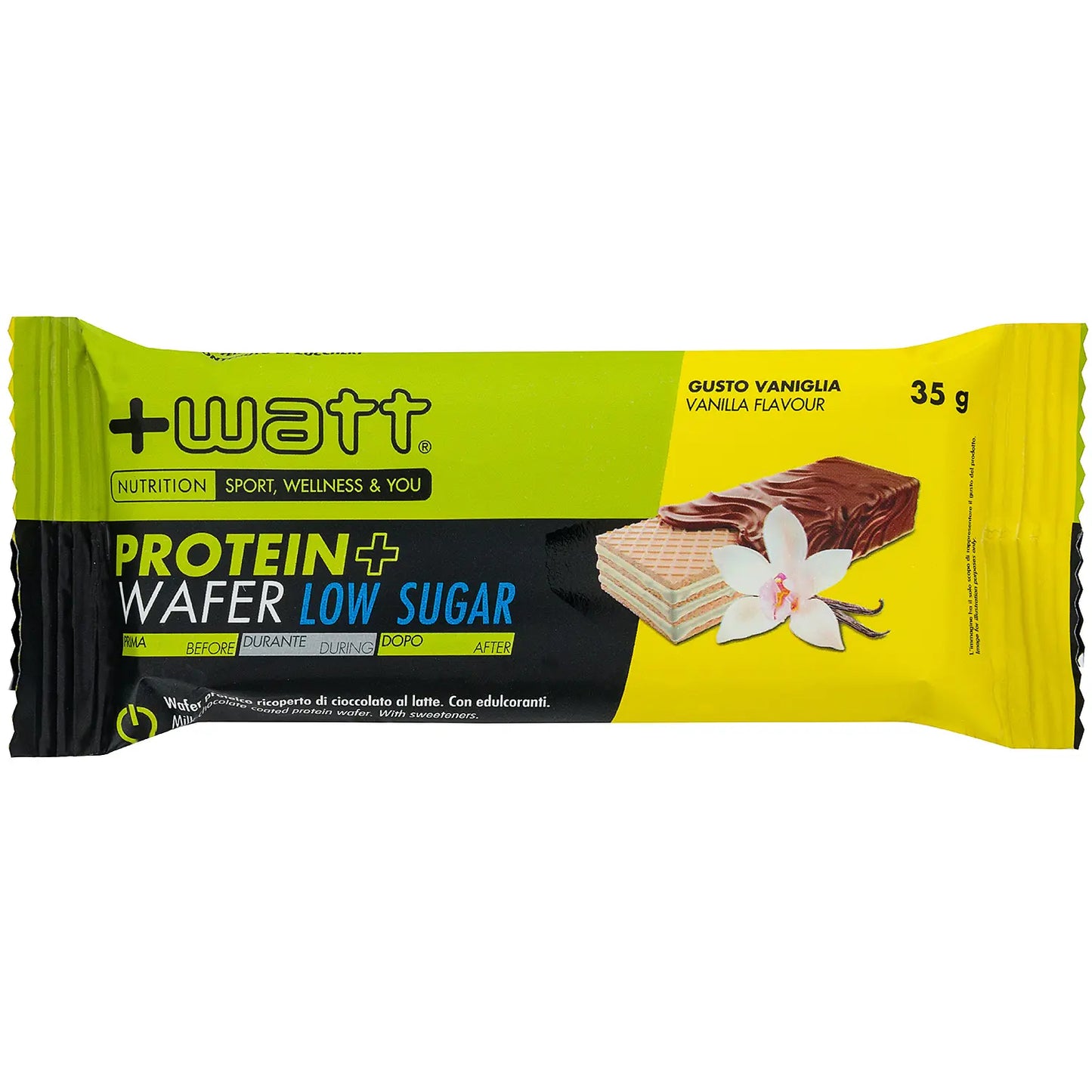 PROTEIN+ WAFER LOW SUGAR (box 25 barrette)